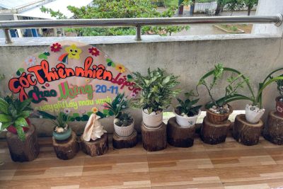 HỘI THI “GÓC THIÊN NHIÊN” CHÀO MỪNG NGÀY 20/11