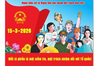 Ngày hội non sông: Bầu cử đại biểu Quốc hội khóa XVI và đại biểu HĐND các cấp, nhiệm kỳ 2026-2031
