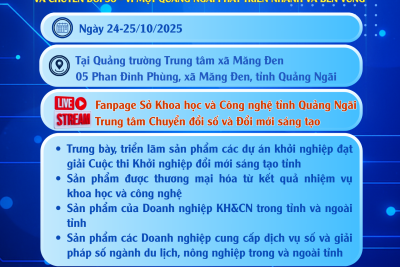 Chào mừng Ngày hội Đổi mới sáng tạo và Chuyển đổi số tỉnh Quảng Ngãi năm 2025!